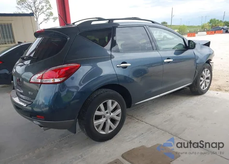 2011 Nissan Murano Sv из США, поврежденный, VIN JN8AZ1MU1BW070026
